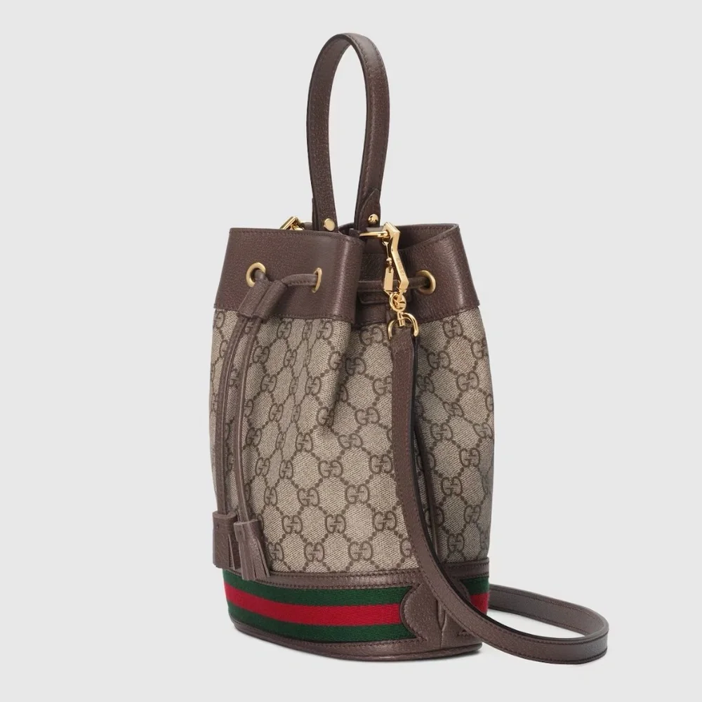 Gucci OPHIDIA SMALL BUCKET BAG - Picture 2 of 7